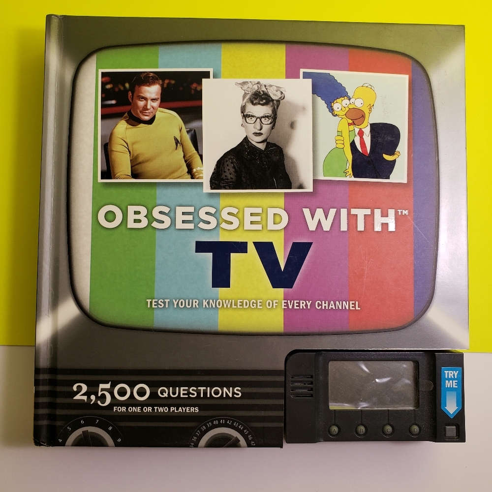 Obsessed With TV Trivia Game - With battery